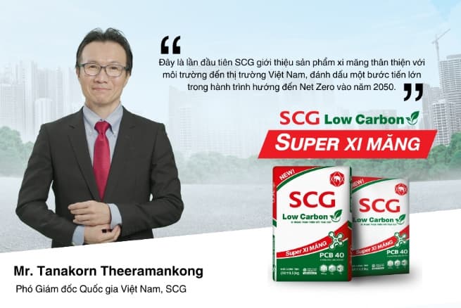 SCG Launches First Low Carbon Super Cement in Vietnam