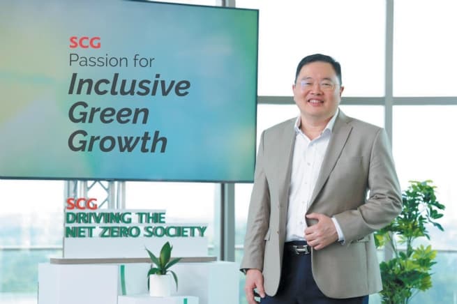 SCG Passion for Inclusive Green Growth: Driving Force Towards Net-Zero Society by Applying ESG Strategy
