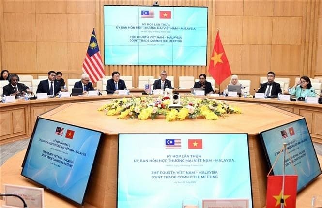 Vietnam, Malaysia promote bilateral trade cooperation
