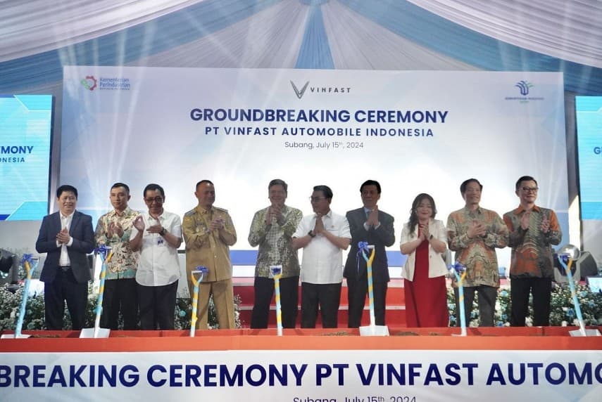 VinFast starts construction of new EV plant in Indonesia