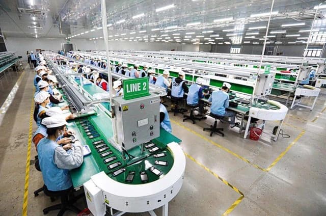 Vietnamese electronics enterprises have low, small position in export supply chain
