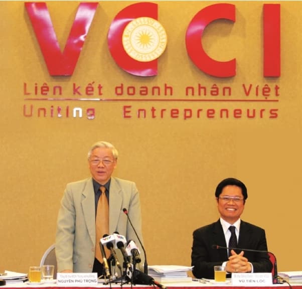 The dedication to developing a team of entrepreneurs by General Secretary Nguyen Phu Trong