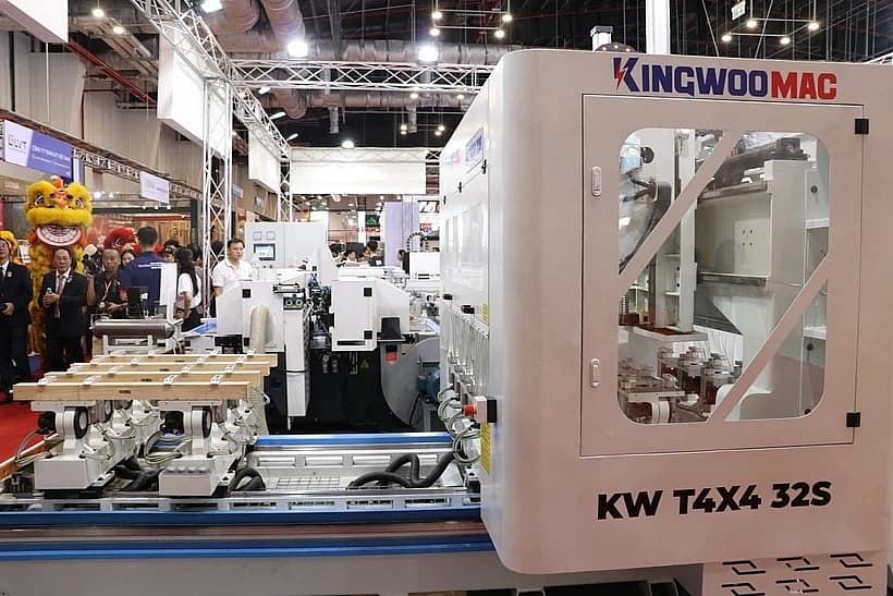 Int’l woodworking machinery expo opens in Binh Duong province