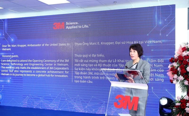 US's 3M Corporation opens science, technology, engineering centre in Hanoi