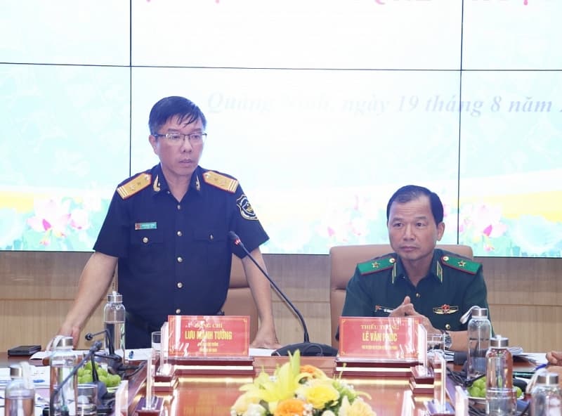 General Department of Vietnam Customs and the Command of Border Guard inspect the cooperation work in Quang Ninh