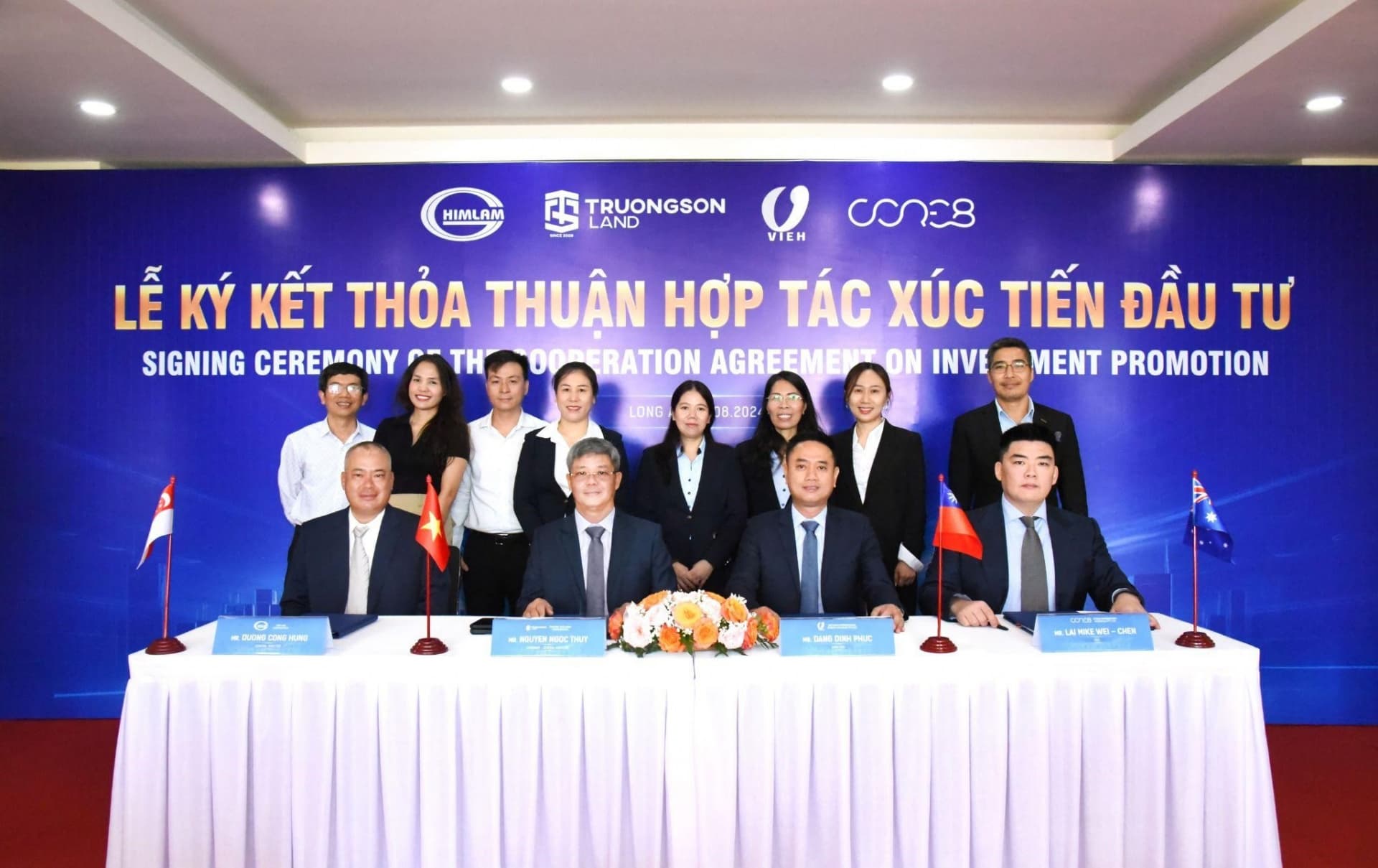 New alliance signs deal to promote investment in Duc Hoa 3 IP