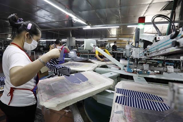 Industrial production increasing over last eight months