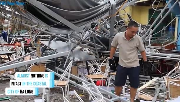 Quảng Ninh tourism hit by typhoon