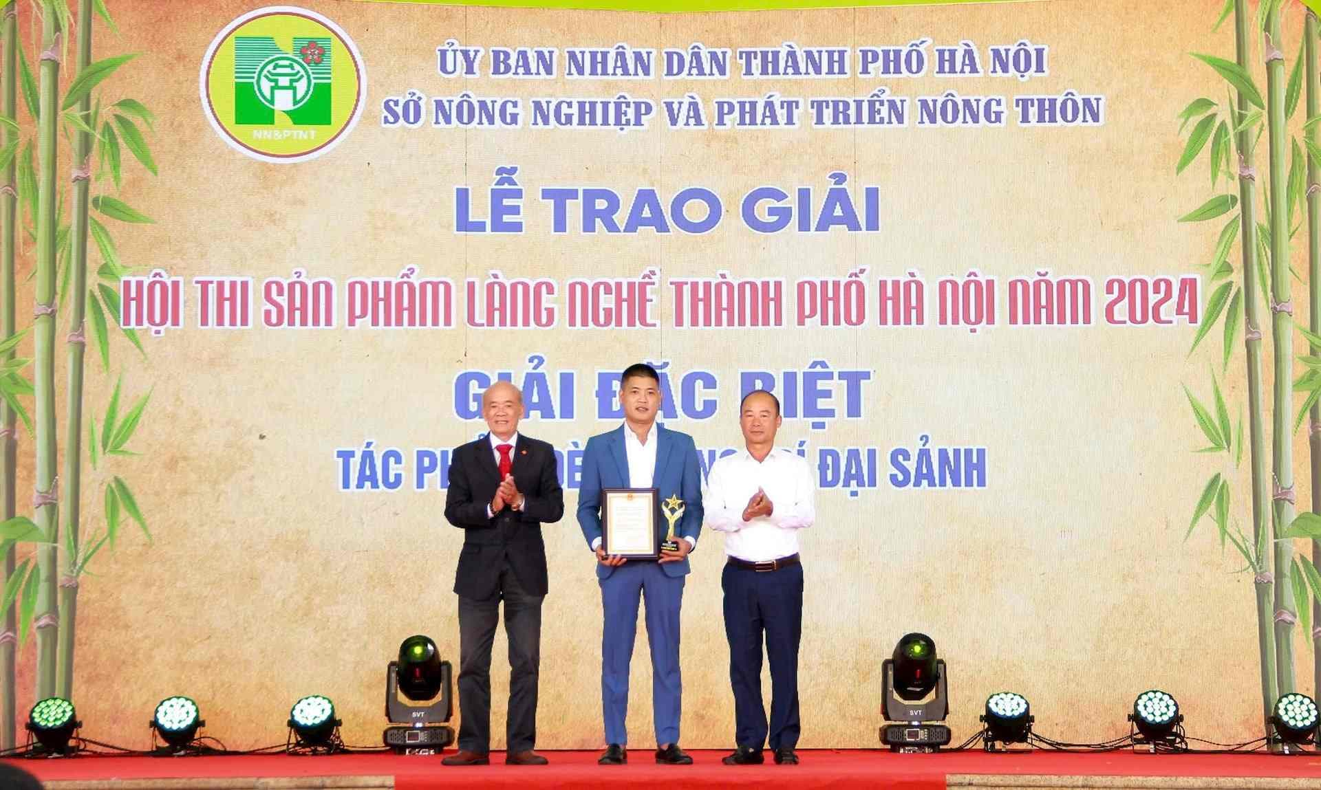 Hanoi Craft Village 2024 competition highlights impressive works