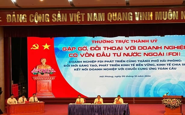 Hai Phong: Dialogue with nearly 600 FDI enterprises