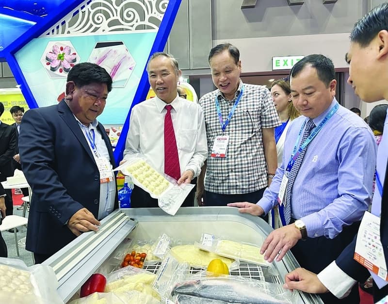 Problems with seafood materials will be reviewed and resolved after the EC inspection