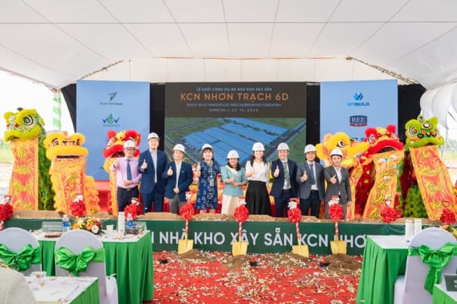 KCN Vietnam Breaks Ground on 100,000sqm LEED-Certified Warehouse Project in Nhon Trach, Dong Nai