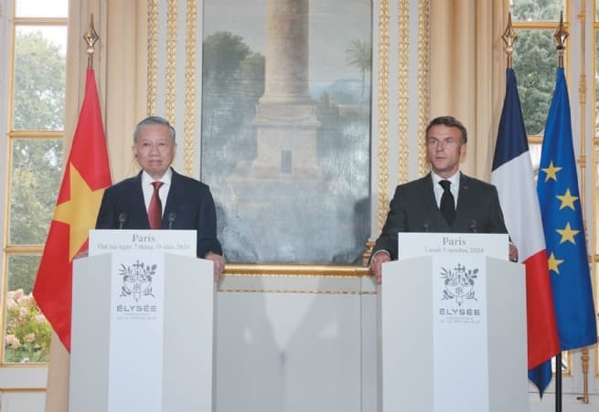 Upgrading Vietnam-France Relations to “Comprehensive Strategic Partnership”