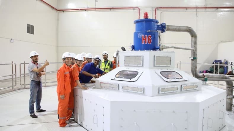 Ialy expansion project’s second turbine connected to national grid