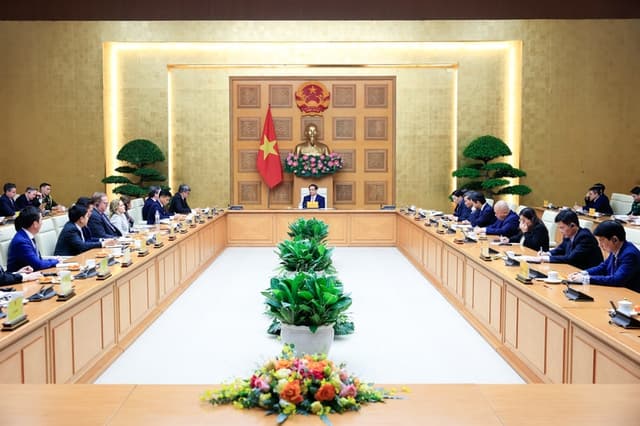 Prime Minister hosts U.S. delegation of aerospace, defense, and security companies