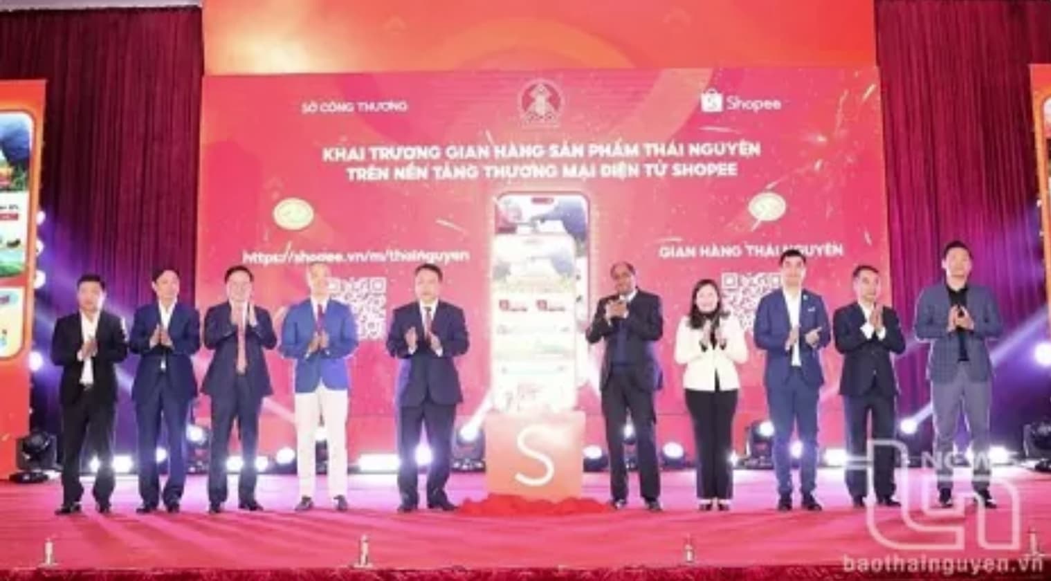 Thai Nguyen’s provincial-level e-commerce booth makes debut