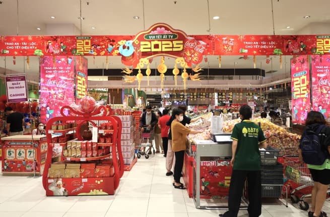 AEON Remains Open throughout Tet, Offering Appealing Promotions for the 2025 Lunar New Year