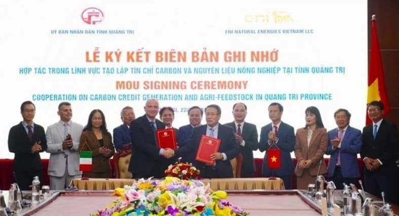 Quang Tri, Italian company to collaborate in carbon credit generation