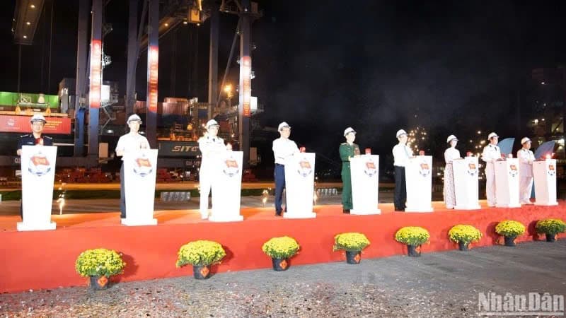 140,000 tonnes of cargo handled at Tan Cang-Cat Lai Port on Lunar New Year’s Eve