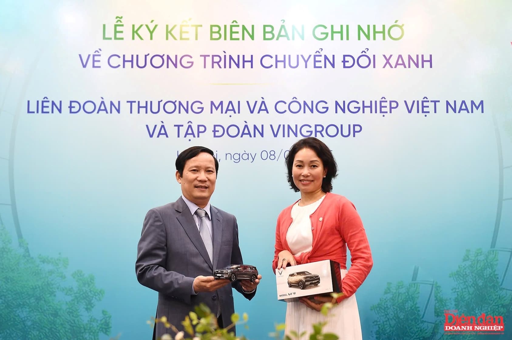 VCCI - VINGROUP: Cooperation to promote green transformation, elevate Vietnamese brands