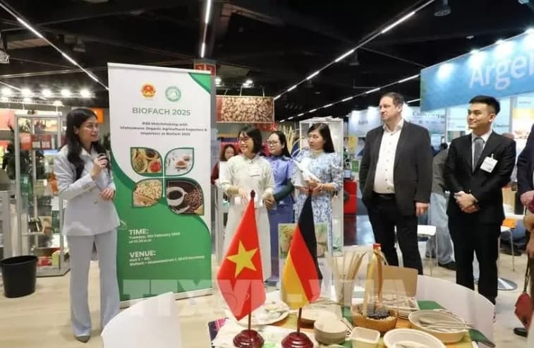 Vietnam promotes organic agricultural product trade at world's leading fair in Germany