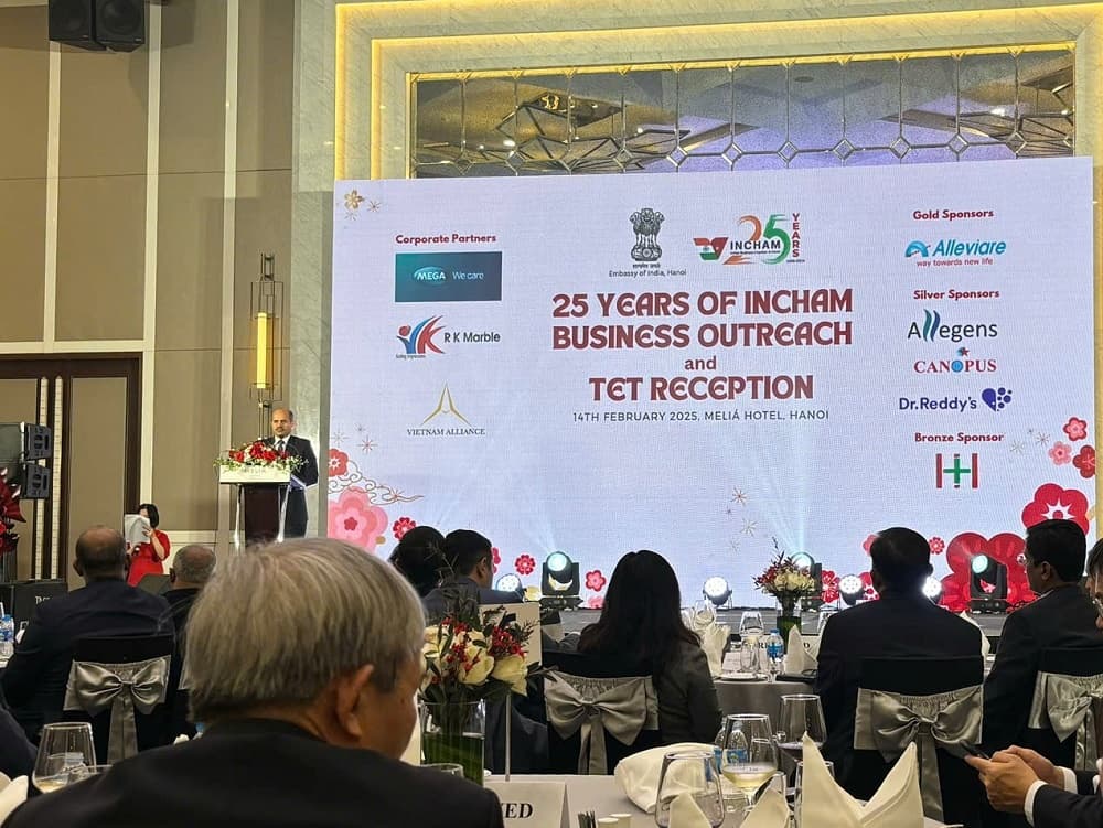 Vietnam and India deepen economic ties as InCham marks 25 years