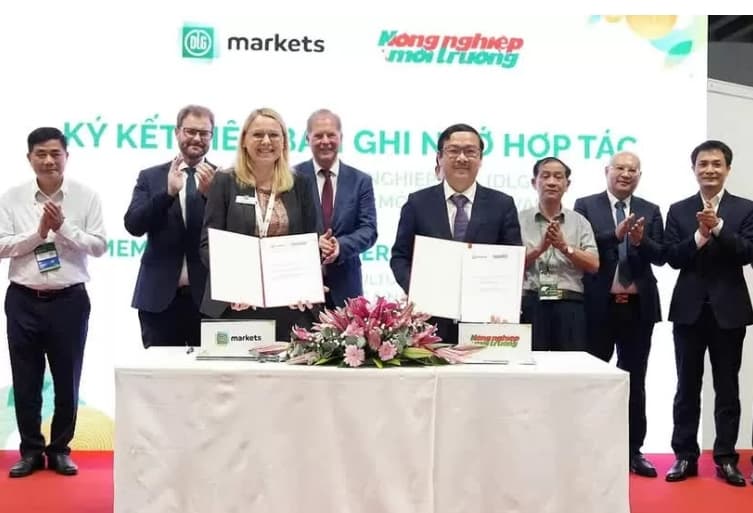 German Agricultural Society, Vietnamese partner signed MOU to promote sustainable agribusiness
