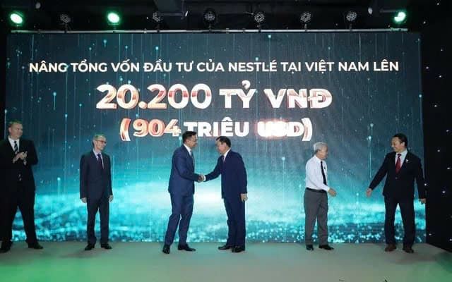 Nestlé announces investment expansion in Vietnam operations