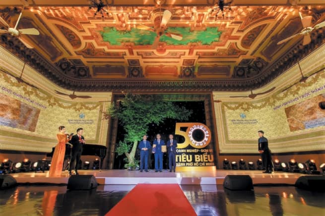 Honoring 50 Outstanding Enterprises of HCM City