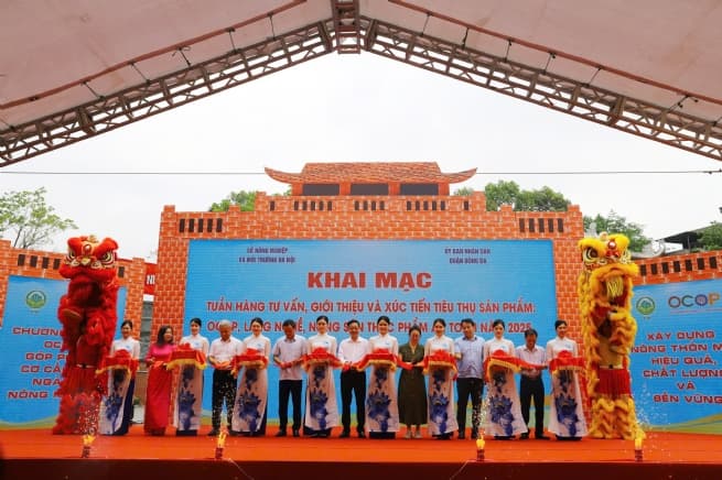 More than 500 OCOP Products and Craft Villages are Displayed at Dong Da District Cultural Park