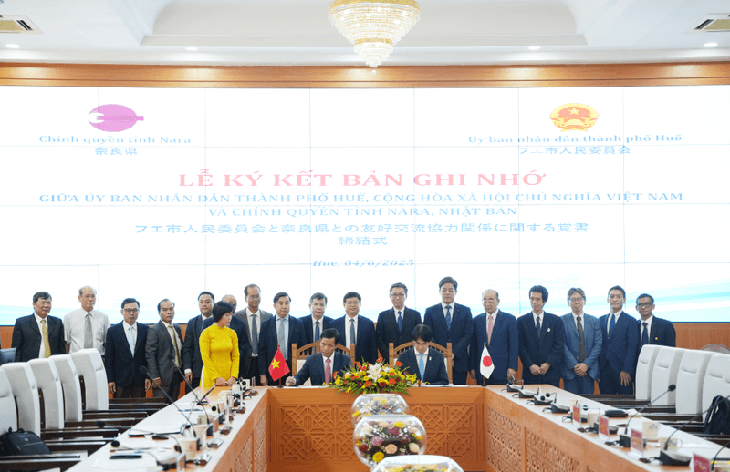 Hue, Japan's Nara prefecture cooperate to promote cultural heritage values