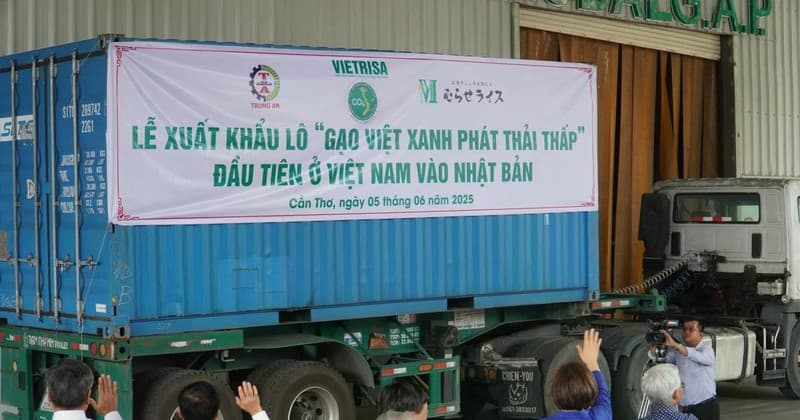 Viet Nam ships first batch of low-emission rice to Japan