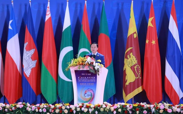 Deputy PM calls for boosting investment in infrastructure at 9th China–South Asia Expo