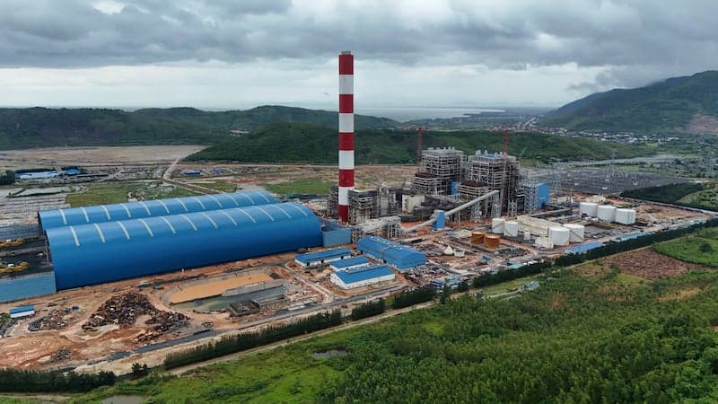 Central Vietnam power plant Quang Trach 1 makes 'first fire' of first turbine