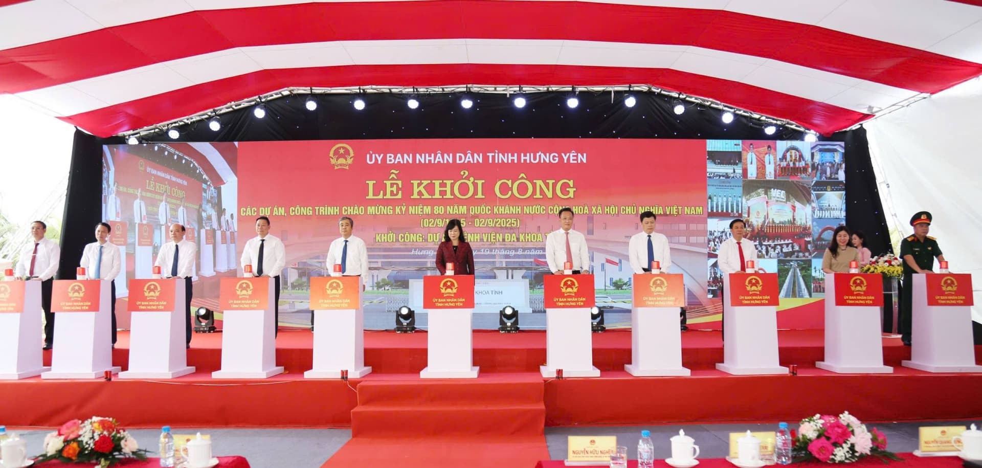 Hung Yen breaks ground on three major projects worth over $720 million