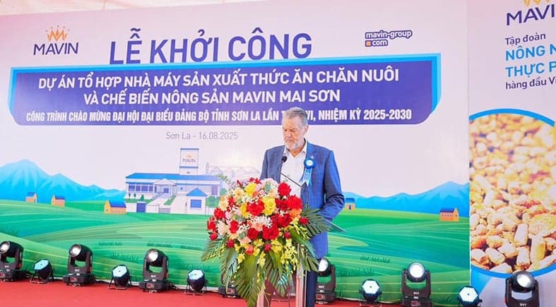 Mavin Group breaks ground on $13.3 mln agricultural complex in northern Vietnam highlands