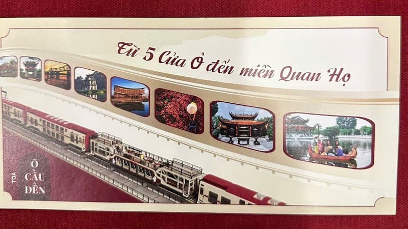 ‘Ha Noi 5 Gates’ tourist train to Bac Ninh launched