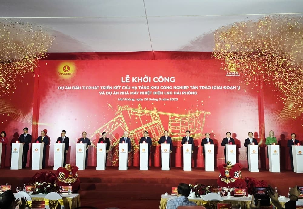 Haiphong breaks ground on landmark industrial park and LNG power plant