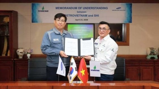 Petrovietnam, Samsung Heavy Industries sign cooperation deal