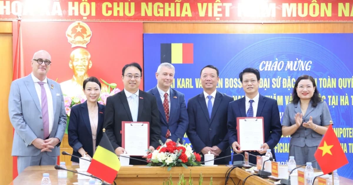 Ha Tinh seeks to strengthen cooperation with Belgian businesses