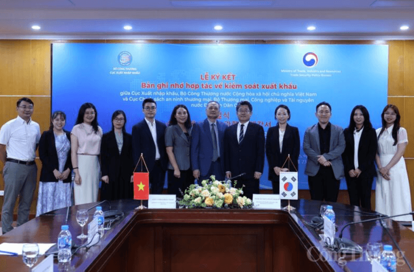Vietnam - RoK sign MoU on export control cooperation
