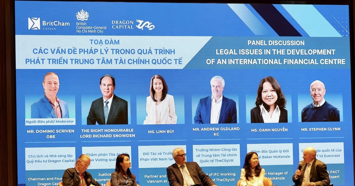 UK supports Vietnam in enhancing legal framework for IFC