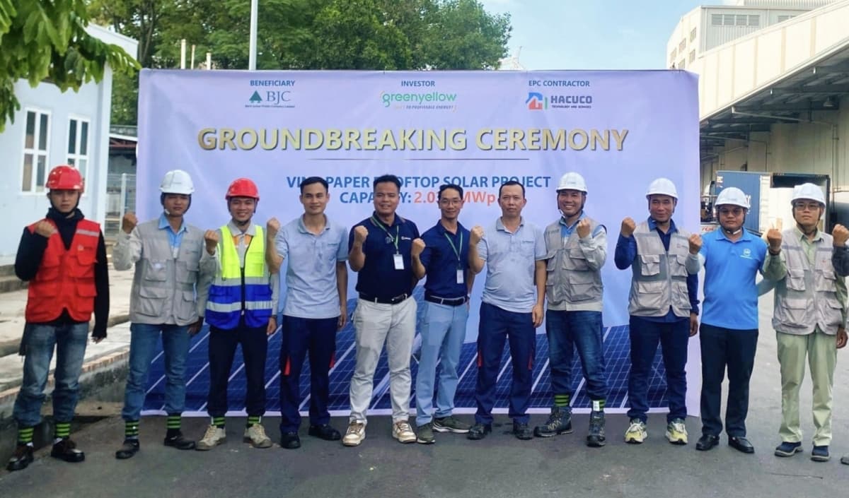GreenYellow and Vina Paper partner on rooftop solar project