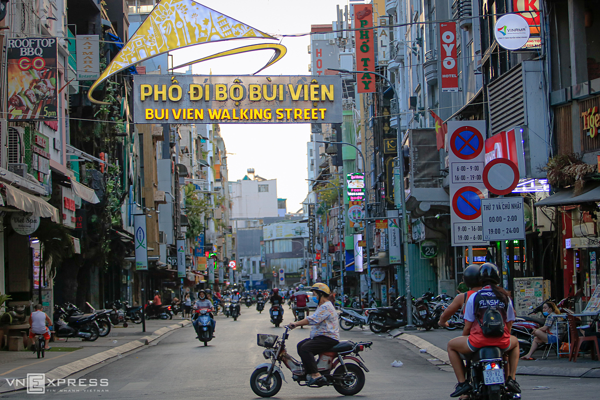 Saigon backpacker street awaits return to fun and games