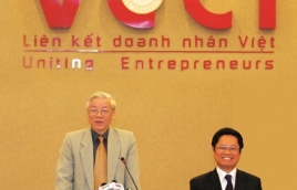 The dedication to developing a team of entrepreneurs by General Secretary Nguyen Phu Trong